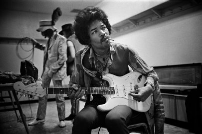 Jimi Hendrix Smoking